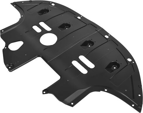 Hecasa Front Engine Splash Shield متوافق مع 2017-2020 Hyundai Elantra 2.0L حماية محرك تحت غطاء الاستبدال الأسود البلاستيكي لـ 29110F3100 29110-F2100 HY1228201 HY1228187 in Saudi Arabia