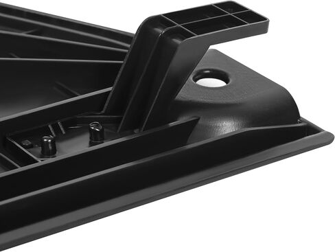 Hecasa Front Engine Splash Shield متوافق مع 2017-2020 Hyundai Elantra 2.0L حماية محرك تحت غطاء الاستبدال الأسود البلاستيكي لـ 29110F3100 29110-F2100 HY1228201 HY1228187 in Saudi Arabia