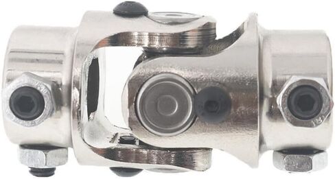 توجيه واحد Chrome U-Coint Shaft 3/4 "DD 3/4" DD Stainles Steel (تحت الإشارة) لـ RAV4 97 99-00 02 05-18 ، لـ CR-V 98 01 03-08 10-11 15-17 ، ل Tacoma 00 02-11 13 15-17 in Kuwait