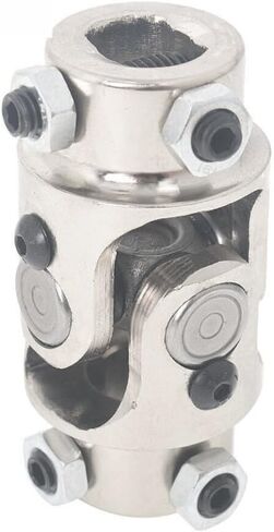 توجيه واحد Chrome U-Coint Shaft 3/4 "DD 3/4" DD Stainles Steel (تحت الإشارة) لـ RAV4 97 99-00 02 05-18 ، لـ CR-V 98 01 03-08 10-11 15-17 ، ل Tacoma 00 02-11 13 15-17 in Kuwait