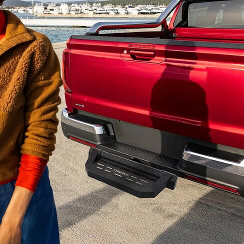 خطوة عوائق أسود في الملمس مع قفل العوائق وملاءمة الاستقرار 2 "، واقي المصد الخلفي ، ودرع عوائق in Kuwait