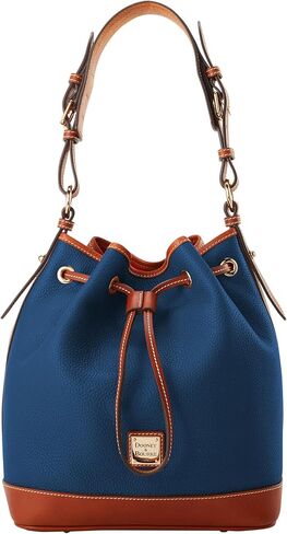 Dooney & Bourke Shoulder Bags, Pebble Grain Drawstring Leather Bucket Bags for Women in Saudi Arabia