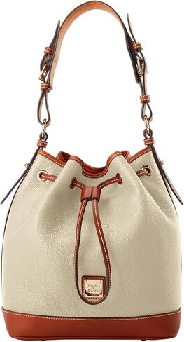 Dooney & Bourke Shoulder Bags, Pebble Grain Drawstring Leather Bucket Bags for Women in Saudi Arabia