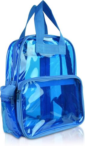 DALIX Small Transparent Clear Backpack in Neon Yellow in Saudi Arabia