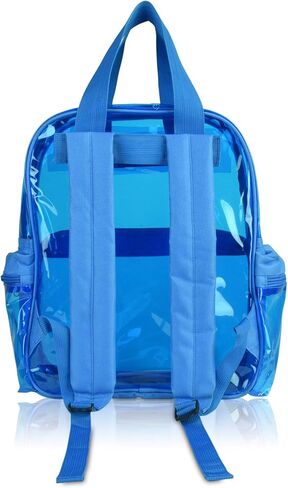 DALIX Small Transparent Clear Backpack in Neon Yellow in Saudi Arabia