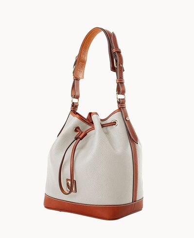 أكياس كتف Dooney & Bourke ، أكياس دلو جلدية من الحبوب من الحبوب للنساء in Saudi Arabia