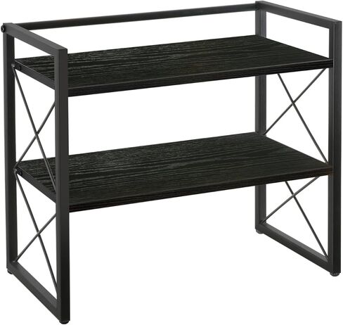 منظم أرفف سطح المكتب، أرفف مكتبية من طبقتين، رف تخزين منظم للمكتب الخشبي ورف عرض قائم بذاته للمكتب والمسكن والمنزل in Kuwait