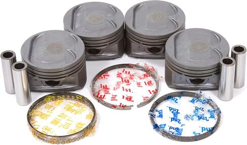 Evergreen PA66020L.std متوافق مع 98-04 Mercury Mystique Ford Contour Escape Focus 2.0L DOHC Engine Set (الحجم القياسي) in Kuwait