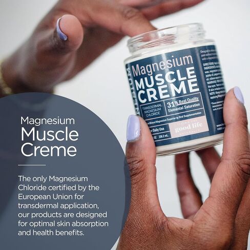 Magnesium Muscle Creme - 4oz in Saudi Arabia