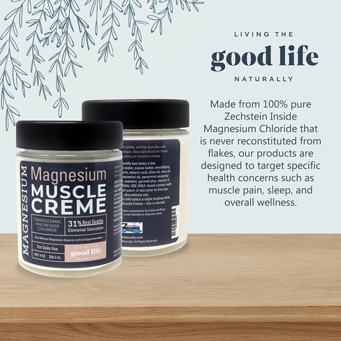 Magnesium Muscle Creme - 4oz in Saudi Arabia