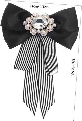 1pc bow tie للارتداء الأسود أبيض مخطط مخططي ملحق ربطة عنق المقصورة لفساتين القمصان مواد متينة in Kuwait