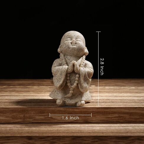 تمثال الأسماك البوذا السمكية البسيطة من الحجر الرملي بودا بودا مونك ديكور Zen Decor in Saudi Arabia