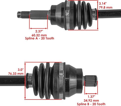 Caltric Front Right Complet Cov Consive Toxle مع Polaris Hawkeye 300 2x4 4x4 2006 2007 in Kuwait