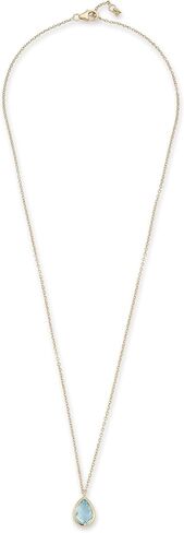 MATEO New York 14kt Bezel Pear Drop Necklace in Kuwait