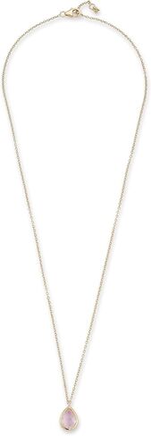 MATEO New York 14kt Bezel Pear Drop Necklace in Kuwait