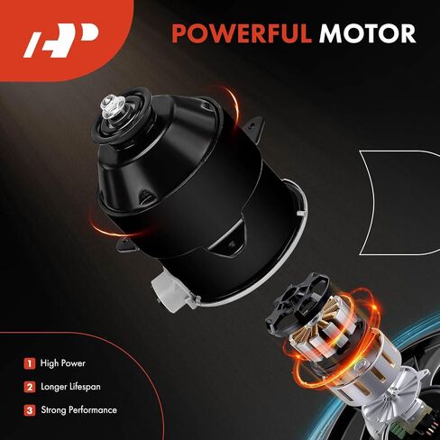 محرك مروحة المبرد A-premium متوافق مع لكزس GS300 2006-2006 ، GS430 2006-2007 ، LS460 2007-2017 in Kuwait