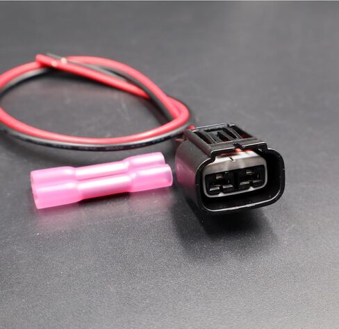 2-Way Radiator Cooling Fan Connector Compatible with 2012-2018 Honda Civic Wiring Harness Plug 7287-0179 in Saudi Arabia