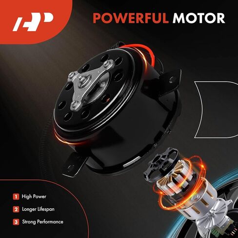 A-Premium Radiator Fan Motor Compatible with Kia Sportage 2011-2015 2.4L & Hyundai Tucson 2009 2.0L 2.7L, Tucson 2011-2014 2.0L, Tucson 2010-2014 2.4L in Saudi Arabia