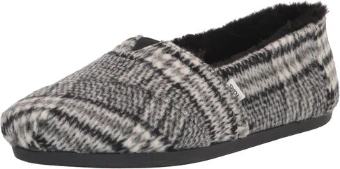 TOMS Women's Alpargata Recycled Cotton Canvas" Loafer Flat, Rose Gold Cosmic Glitter, 9 in Saudi Arabia