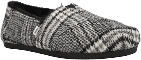 TOMS Women's Alpargata Recycled Cotton Canvas" Loafer Flat, Rose Gold Cosmic Glitter, 9 in Saudi Arabia