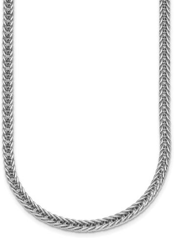 ICECARATS 925 Sterling Silver 4mm Franco Link Netlace in Kuwait