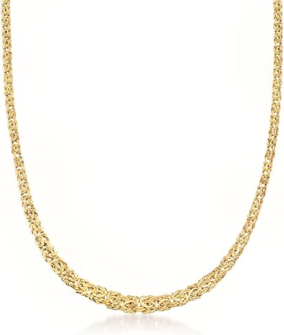 Ross-Simons 14kt الذهب الأصفر المتخرج قلادة البيزنطية in Saudi Arabia