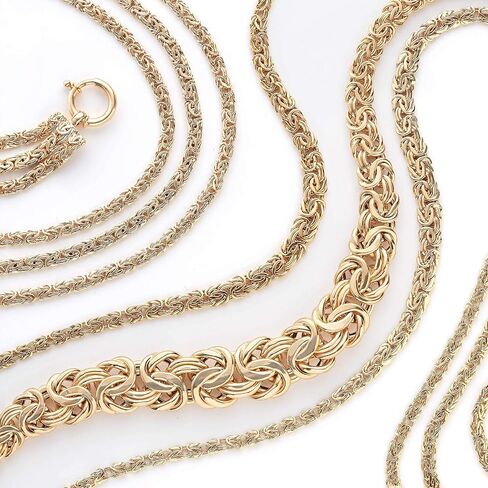 Ross-Simons 14kt الذهب الأصفر المتخرج قلادة البيزنطية in Saudi Arabia