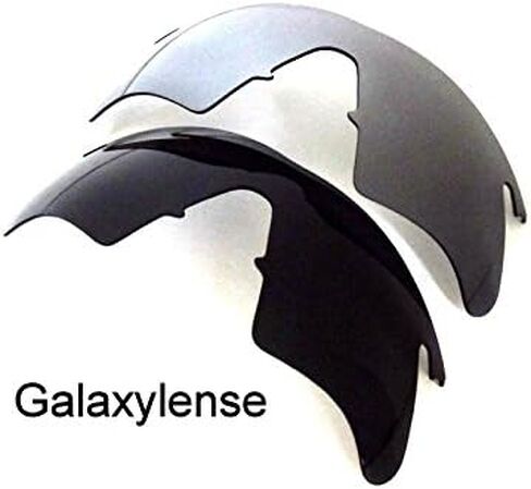 Galaxy Replacement Lenses For Oakley M Frame Heater Black&Titanium 2 Pairs in Saudi Arabia