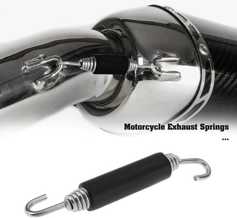 2PCS Motorcycle Exhaust Expansion Springs 8.5cm Motorbike Exhaust Tension Spring for Motorcycle Scooter in Saudi Arabia