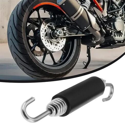 2PCS Motorcycle Exhaust Expansion Springs 8.5cm Motorbike Exhaust Tension Spring for Motorcycle Scooter in Saudi Arabia