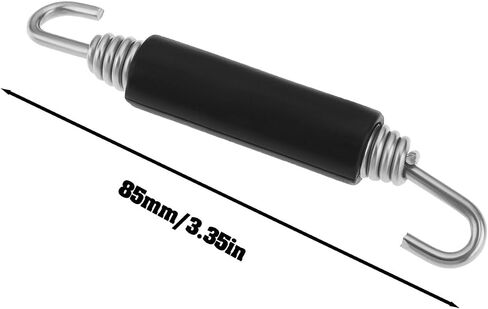 2PCS Motorcycle Exhaust Expansion Springs 8.5cm Motorbike Exhaust Tension Spring for Motorcycle Scooter in Saudi Arabia