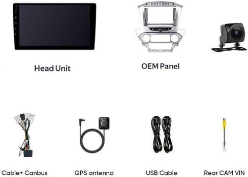 6G WIFI 4G LTE 4+64GB راديو ستيريو لشيفروليه ضواحي تاهو يوكون 2014-2015 2016 2017 2018 2020 ، Wireless Apple Carplay ، Android Auto 9'GPS Navigation in Kuwait