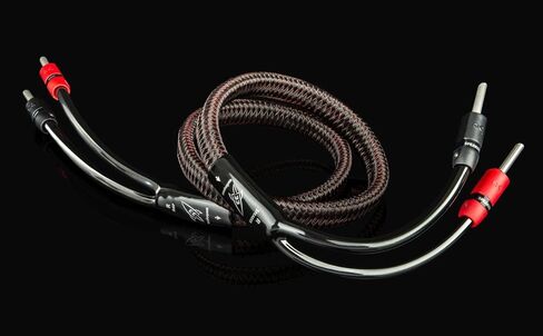 كابل مكبر الصوت Audioquest Rocket 33 من Single-to-BiWire Bananas - فردي (8.0 قدم) in Saudi Arabia