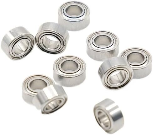 10pcs SMR74ZZ ABEC 9 تحمل كرة من الفولاذ المقاوم للصدأ تحمل 4x7x2.5 3x6x2.5 3x8x4 4x9x4 6x10x3 9x17x5 8x14x4 تحمل سرعة عالية (SMR128ZZ 8x12x2 in Kuwait
