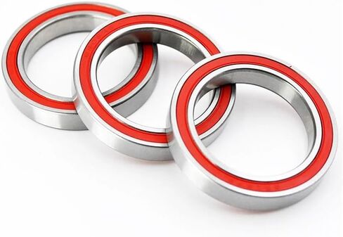 2PCS Hybrid Ceramic 6800 6802 6805 6806 6901 6902 2RS MR24377 15267 17287 18307 Bearing 15 24 25 30 mm لمحامل الدراجات الدراجة (6805 25x37x7mm) in Saudi Arabia