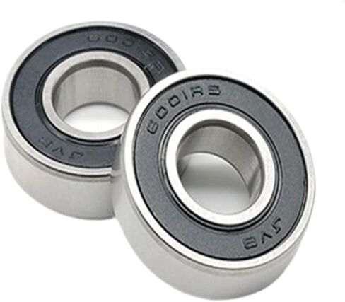 2pcs كرة أخدود عميقة تحمل 6000 6001 6002 RS Ball تحمل ABEC-7 Rubber مختوم (2PCS 6000-2RS) in Saudi Arabia