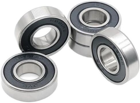 2pcs كرة أخدود عميقة تحمل 6000 6001 6002 RS Ball تحمل ABEC-7 Rubber مختوم (2PCS 6000-2RS) in Saudi Arabia