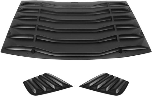 Ikon Motorsports ، Window Counver متوافق مع 2011-2023 Dodge Charger ، نمط V2 ، خلف ورباع الجانبية كوافيس in Saudi Arabia