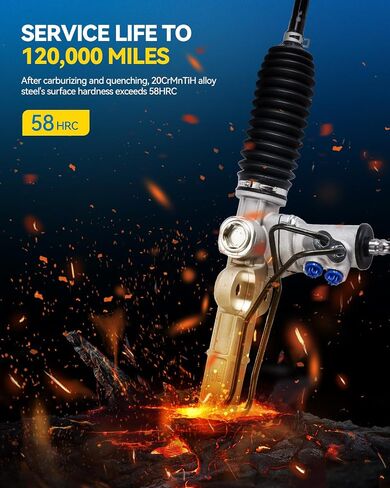 PHILTOP Power Steering Rack and Pinion Assembly Compatible with 2007-2009 Santa Fe Replace 26-2425 in Saudi Arabia