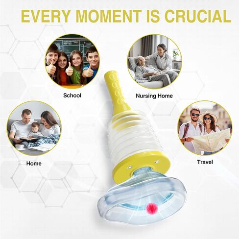 Choking Rescue Device for Kids and Adults, Anti-Choking Device with 3 Mask Sizes, Portable Airway Suction Device - Home Kit in Saudi Arabia