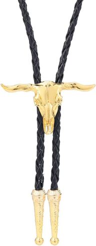 رجال بولو التعادل الأصلي رعاة البقر الرجعية الثور Longhorn Bola العلاقات يدويا أزياء الأزياء المصنوعة يدويًا in Kuwait