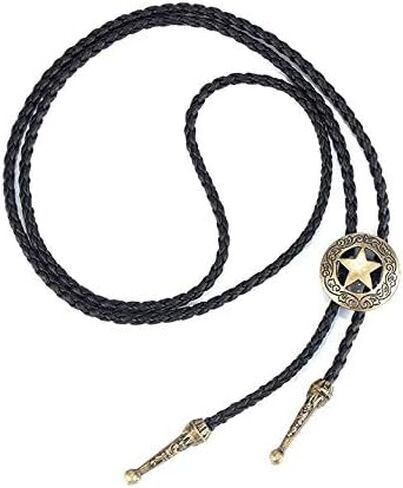 رجال بولو التعادل الأصلي رعاة البقر الرجعية الثور Longhorn Bola العلاقات يدويا أزياء الأزياء المصنوعة يدويًا in Kuwait