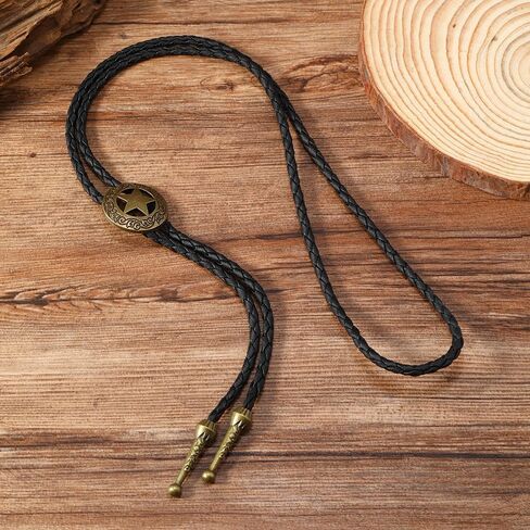 رجال بولو التعادل الأصلي رعاة البقر الرجعية الثور Longhorn Bola العلاقات يدويا أزياء الأزياء المصنوعة يدويًا in Kuwait