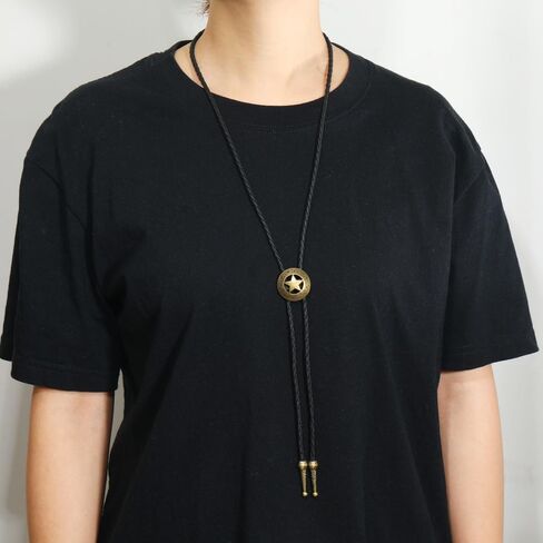 رجال بولو التعادل الأصلي رعاة البقر الرجعية الثور Longhorn Bola العلاقات يدويا أزياء الأزياء المصنوعة يدويًا in Kuwait