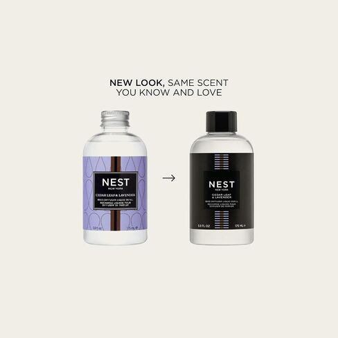 NEST New York Reed Diffuser Liquid Refill Bundle, Bamboo - Includes Three 5.9 fl oz Refill Bottles in Saudi Arabia