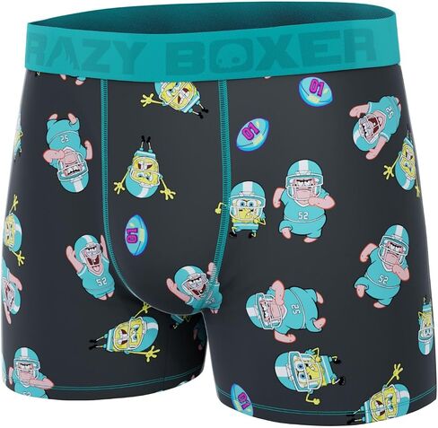Crazyboxer Men للملابس الداخلية SPONGEBOB Squarepants الأصلي مقاوم الملاكم موجز in Kuwait
