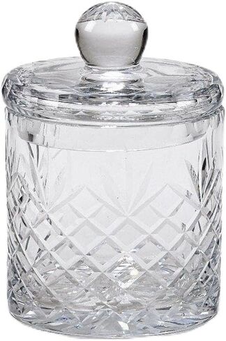 Solid Optic Crystal 5Inch Medallion Ii Jar Lid in Saudi Arabia
