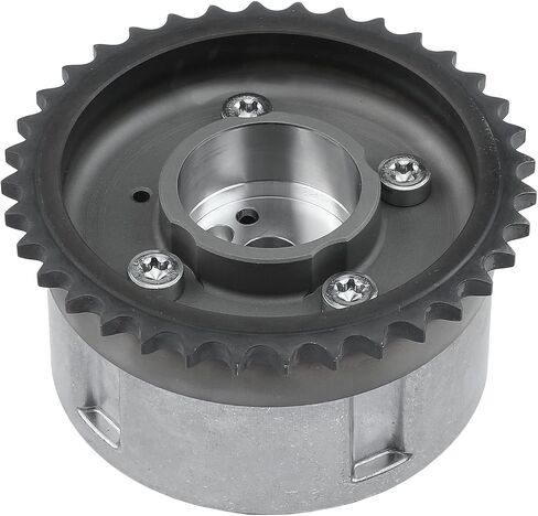 A-Premium Exhaust Variable Valve Timing Sprocket Cam Phaser Compatible with Hyundai Accent 2012-2019, Veloster 2012-2017 & Kia Forte Koup, Forte5 2014-2016, Rio, Soul 2012-2019, Replace# 243702B610 in Saudi Arabia