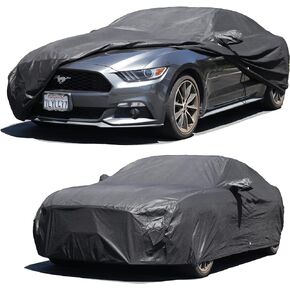 Custom Fit car Cover for Ford Mustang 2015 2016 2018 2019 2020 2021 Car Cover XTREMECOVERPRO PRO Series Grey