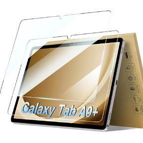 ZtotopCases 2 Pack Screen Protector for Samsung Galaxy Tab A9 Plus 11 Inch 5G 2023, Case Friendly/High Definition/9H Hardness Tempered Glass Clear Film for Samsung Tablet A9+ 11'' (SM-X210/X216/X218)